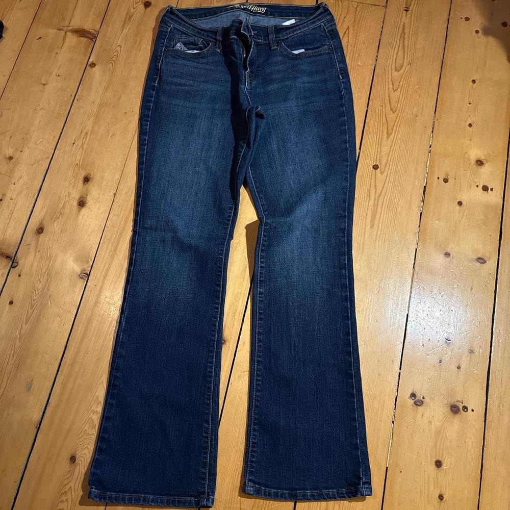 Old Navy Dark Blue Flare Jeans
